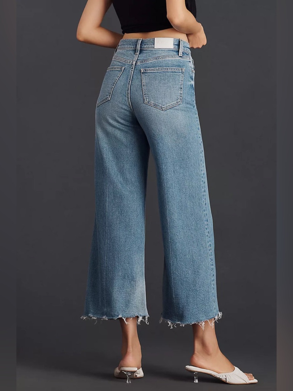 PISTOLA LANA CROP HIGH RISE ULTRA WIDE LEG in RHYTHM VINTAGE 
Size 26 - Picture 6 of 10